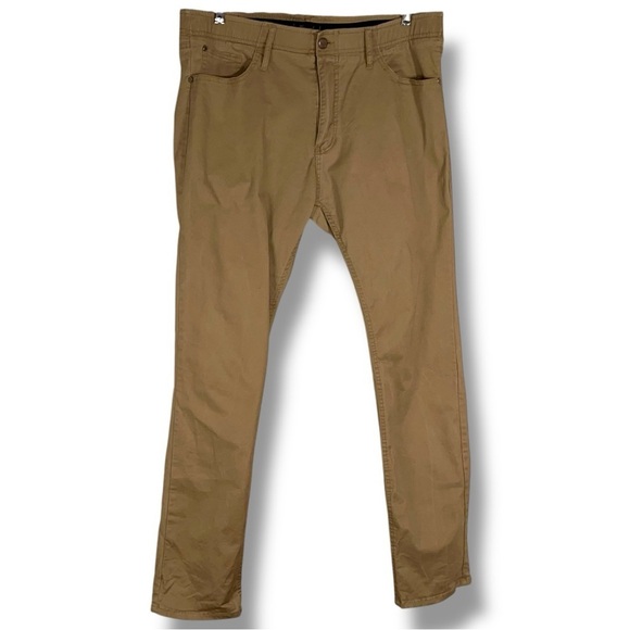 38X31 Steve’s Jeans Khaki Pants Stretch Mens Cotton Blend Beige Outdoor - Picture 1 of 8